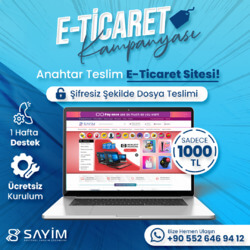 E-Ticaret Yazılımları